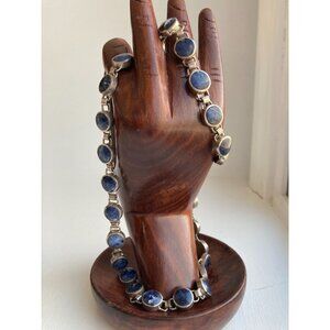 Vintage Taxco Sterling 925 Solidite Necklace and Bracelet Set - TO-79 93gr